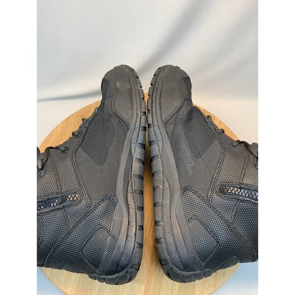 Tactical Performance Boot 7D Sawyer Mens Black Leather Waterproof - Picture 6 of 7